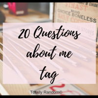 20 Questions about me tag!